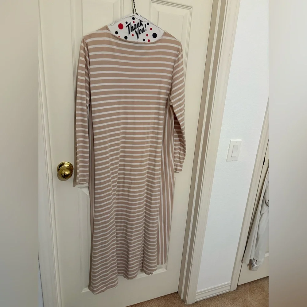 Dainty Jewells - Striped Long Sleeve Dress - Picture 2 of 3